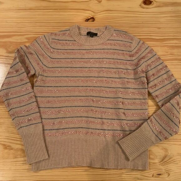 Sweater Sequins Embellished J Crew - Picture 1 of 5